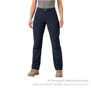 5.11 Utility Cargo Travel Stryke Pants Navy Flex-Tac Workwear Women’s 16